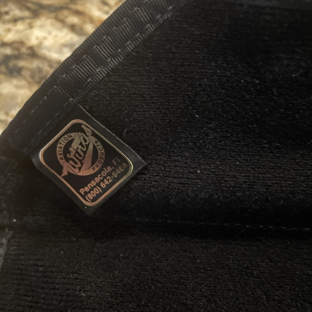 USN/USMC issue Pilot Kneeboard W/ Leg Strap, Black