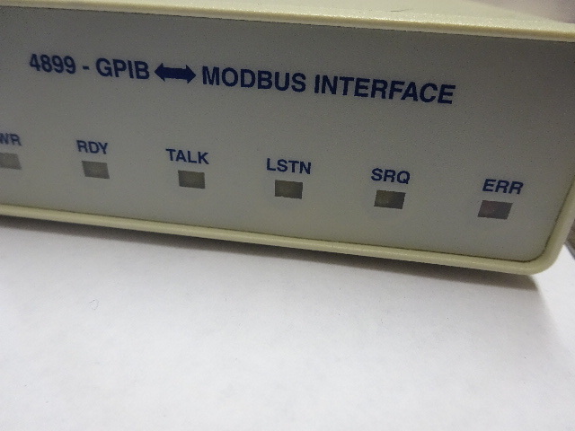 ICS ELECTRONICS 4899 GPIB MODBUS INTERFACE MODULE AS IS &83-23