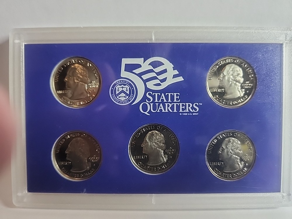 1999 United States 50 State Quarters Proof Set