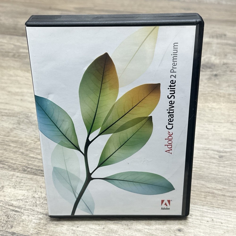 Adobe Creative Suite® 2 Premium Full Version For Windows 6 Discs Complete