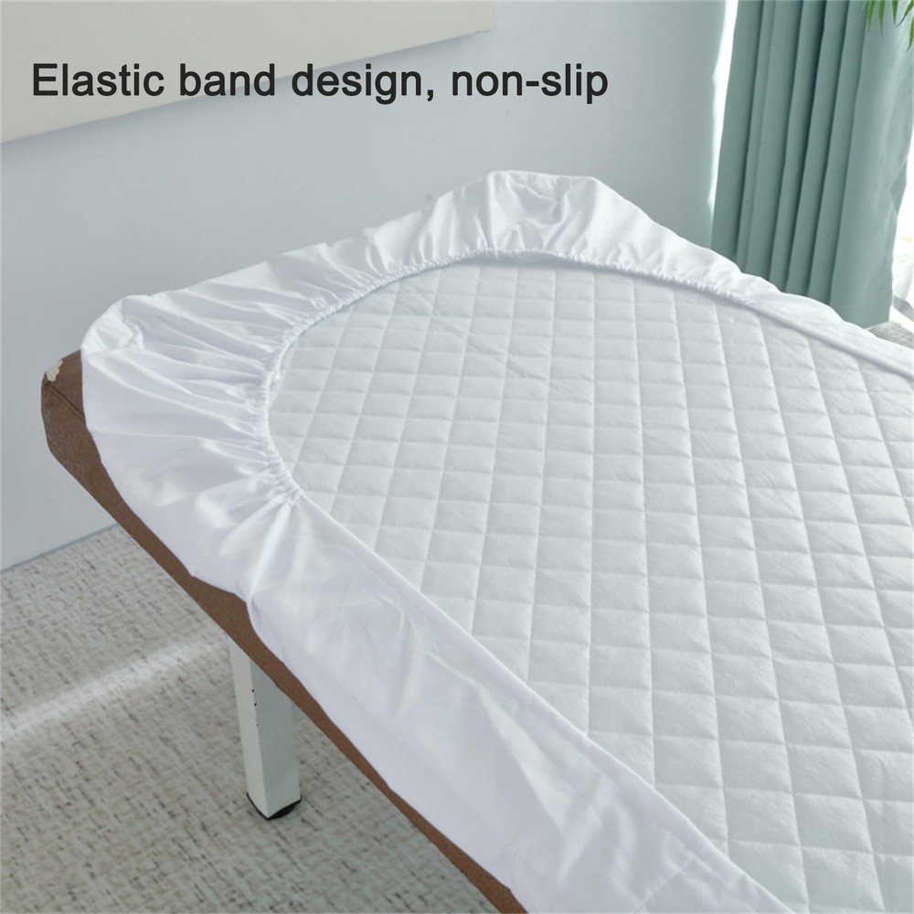 Waterproof Massage Table Fitted Sheet with Face Hole, Spa Bed Cover Sheets Su...