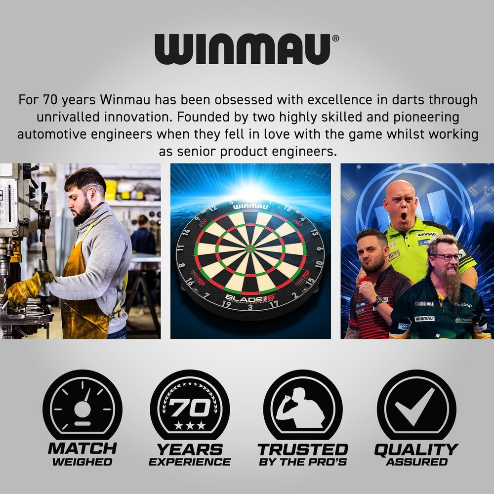 WinmauSteel Darts 22 g Green