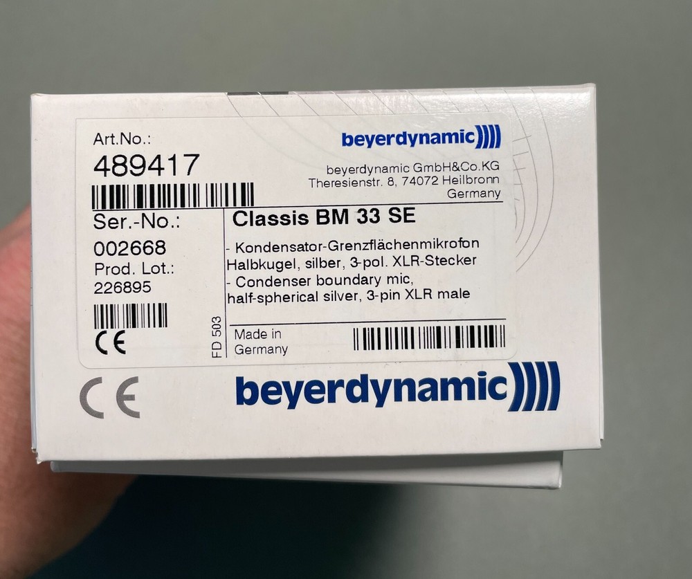 Beyerdynamic BE 33 SE