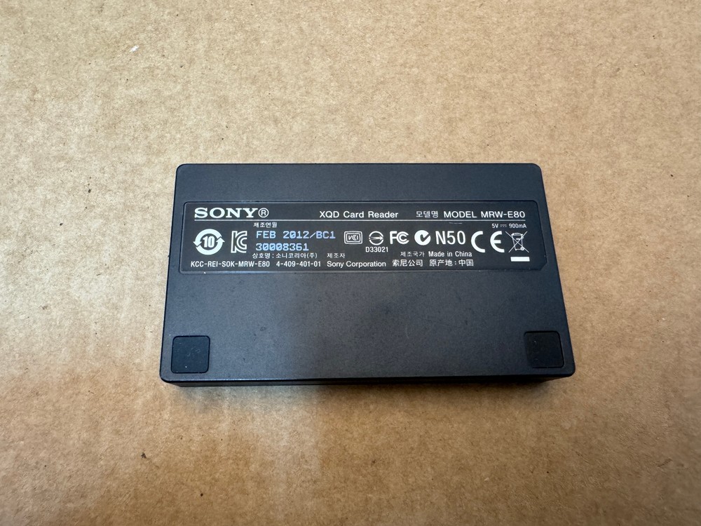 Sony MRW-E80 XQD Card Reader
