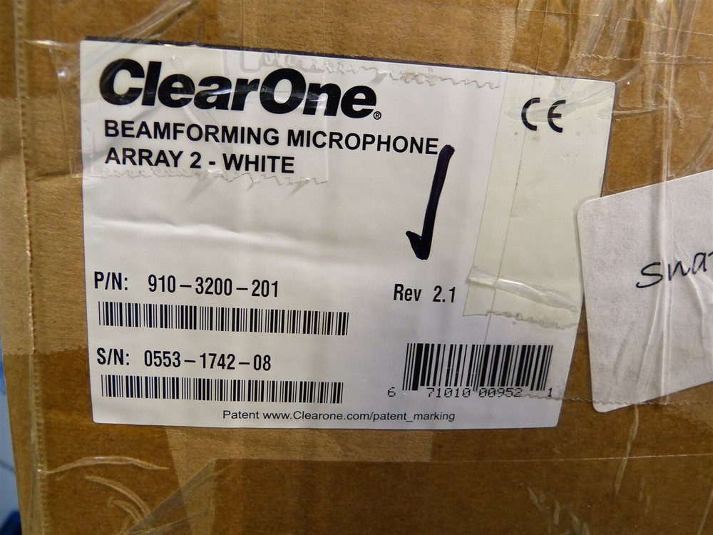 ClearOne 910-3200-201 REV 2.1 Beamforming Microphone Array 2 - White (Z2)