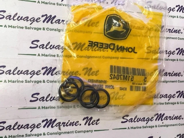 John Deere pack of 5 #51M7042 O-Ring.