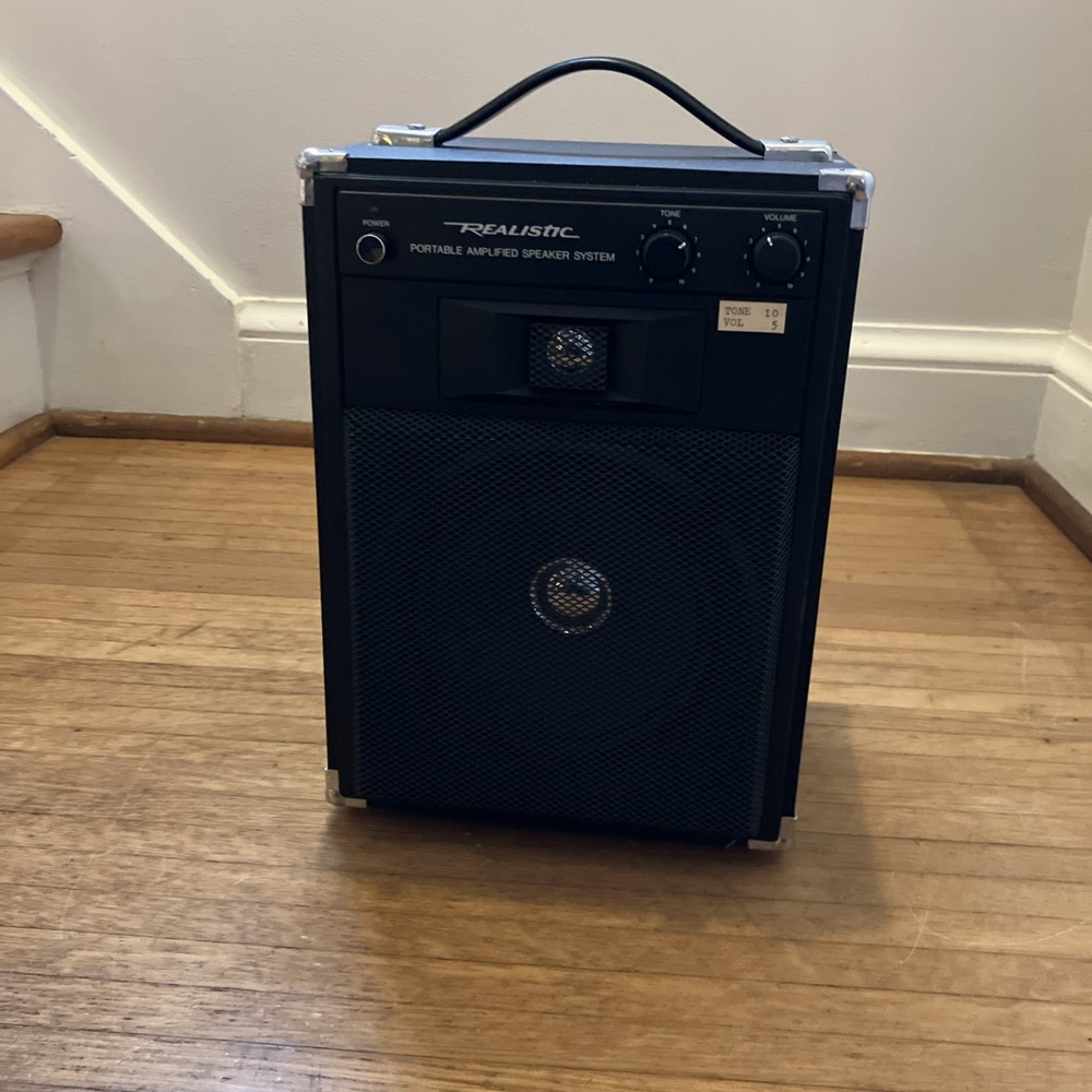 Realistic Portable Amplified Speaker System MPS-20