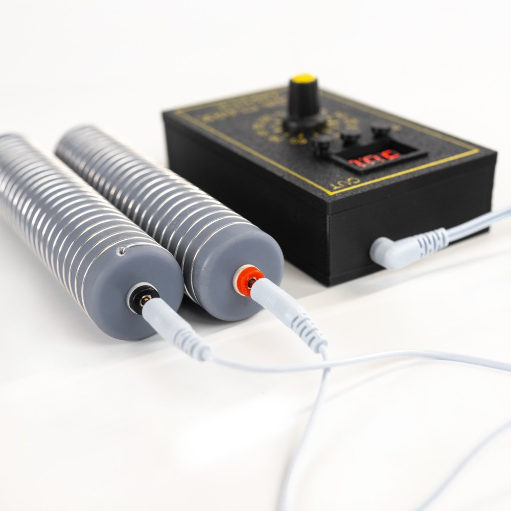 Hulda Clarck’s Protocol Gadget Multi Frequency Zapper with Copper, Carbone elect