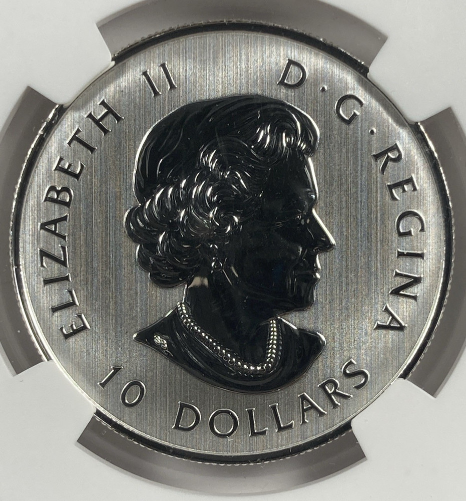 2018 Canada Silver $10 Maples. NGC SP 70. First Release. 1oz ASW