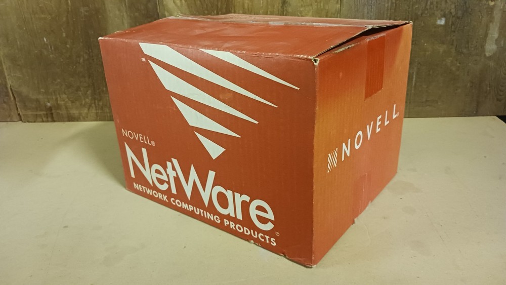Novell NetWare v3.11, In Original Box