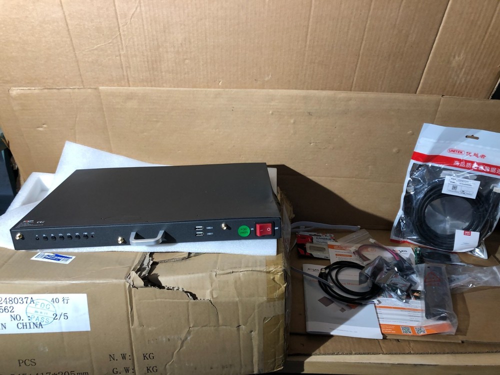 Absen AIBOX500 LED Multimedia Processor Test Setup Photos Shenzhen