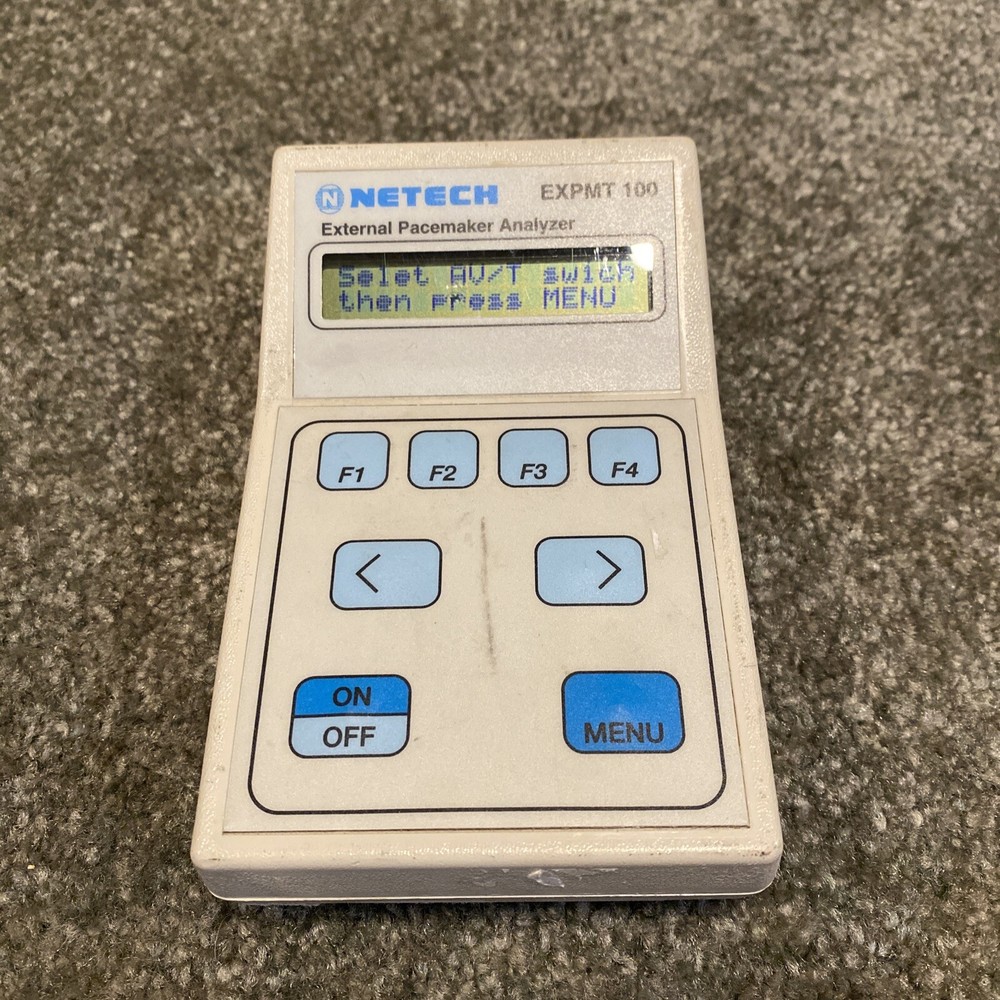 Netech EXPMT 100 Digital Handheld External Pacemaker Analyzer Test EXCELLENT!