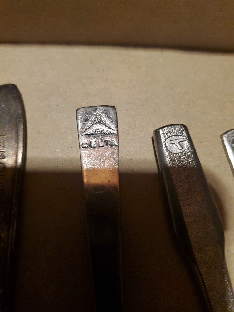 American National Delta Eastern Airlines Silverware Rare