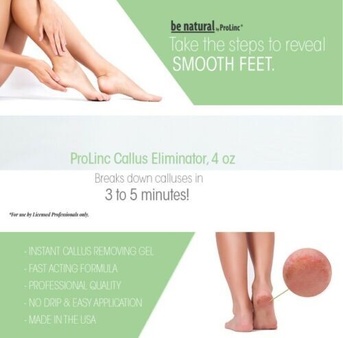 Prolinc Callus Eliminator Orange scent 4 oz (2 Bottles)