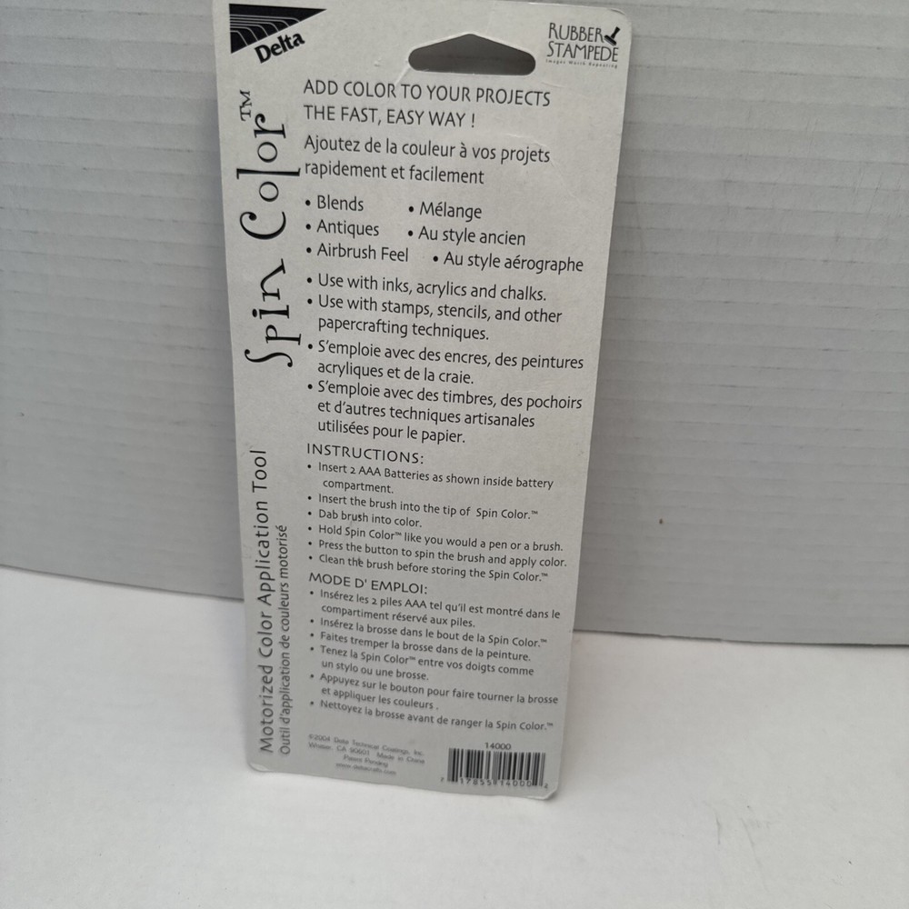 Delta Rubber Stampede Spin Color Motorized Color Application Tool