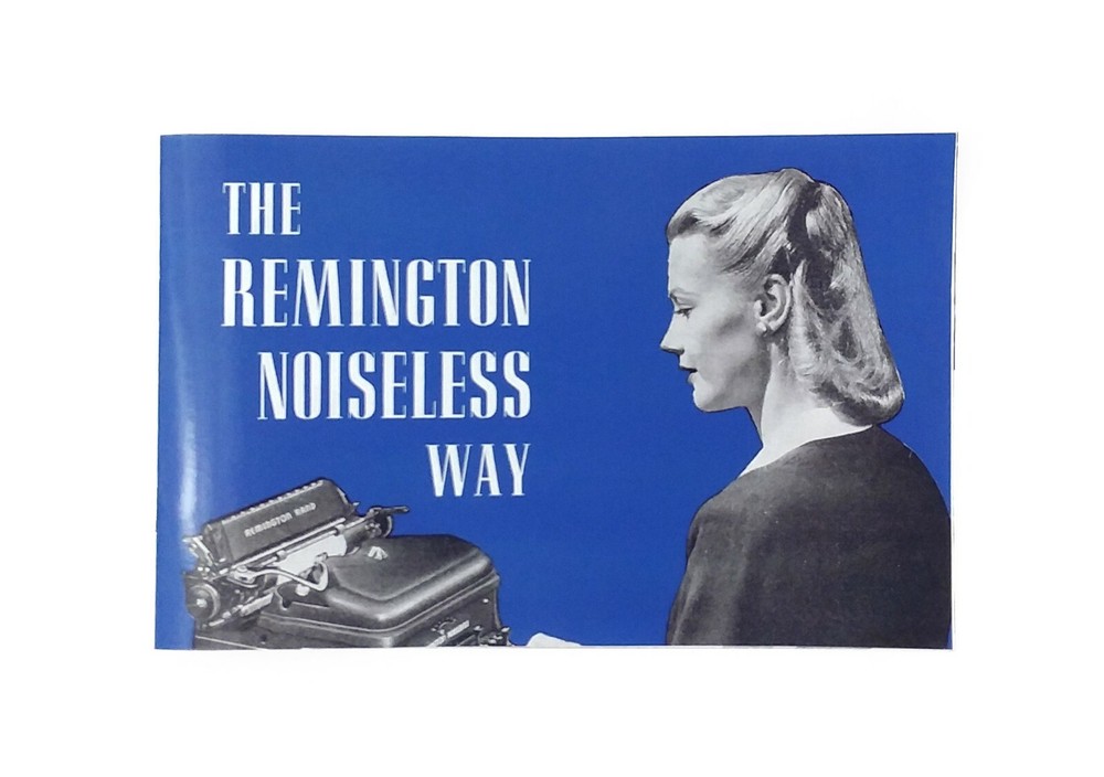Remington Noiseless 10 Typewriter User Instruction Manual