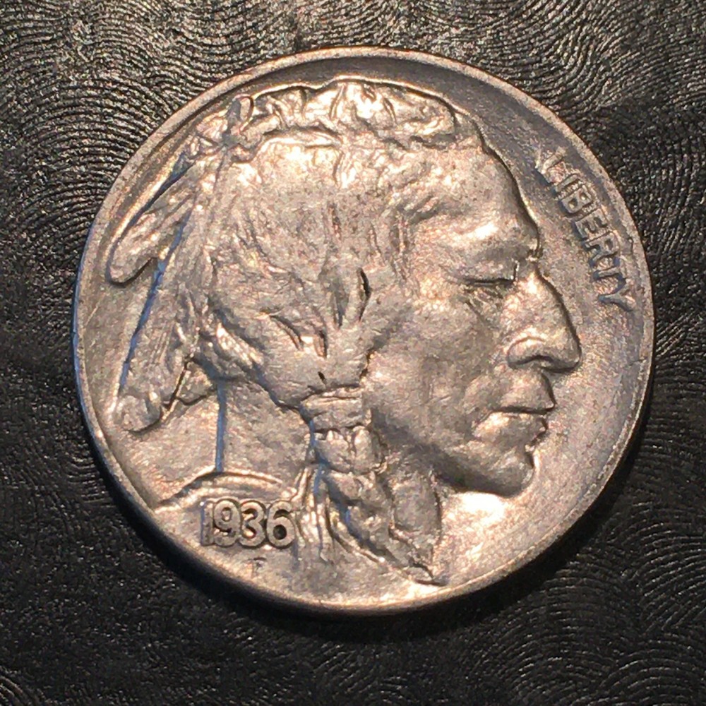 1936 Buffalo Nickel - High Quality Scans #M603