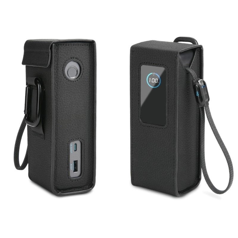 High Capacity Power Source Protective Case With Power Display Window Reinforced