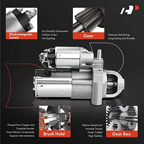 Starter Motor Compatible with Jaguar S-Type 2000 2001 2002 2003 2004 2005