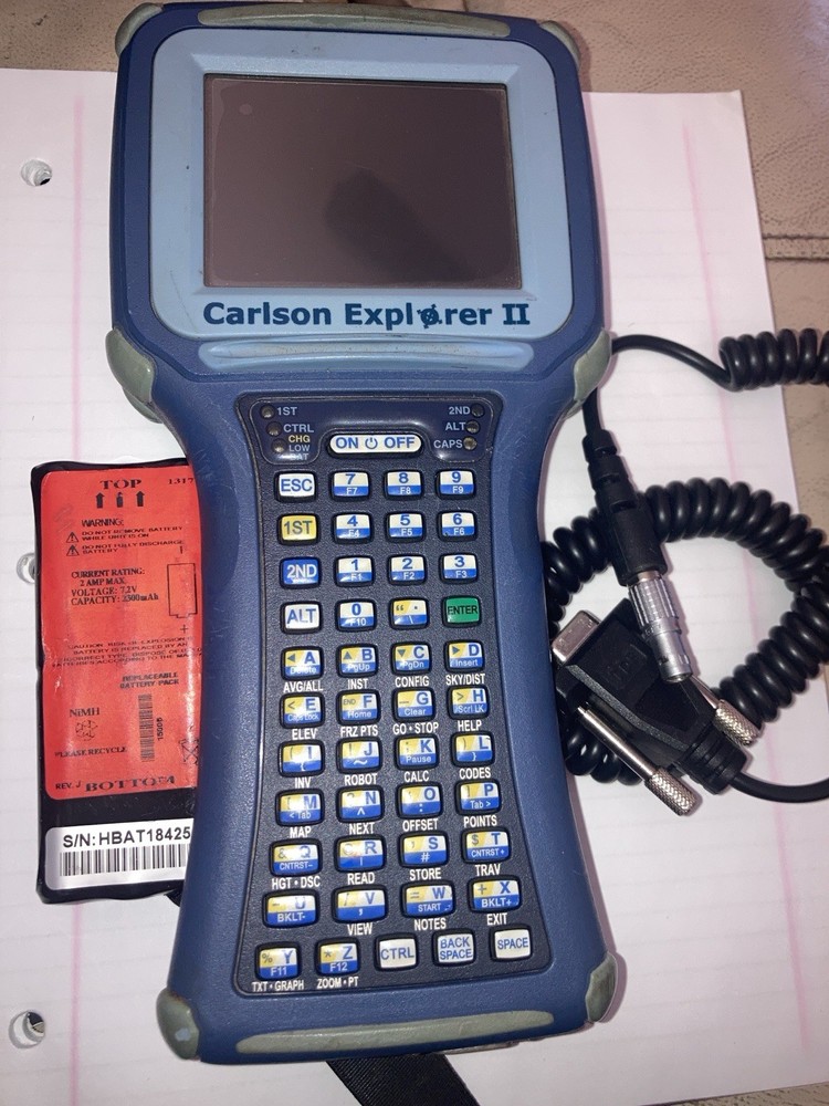 Carlson Explorer II data collector