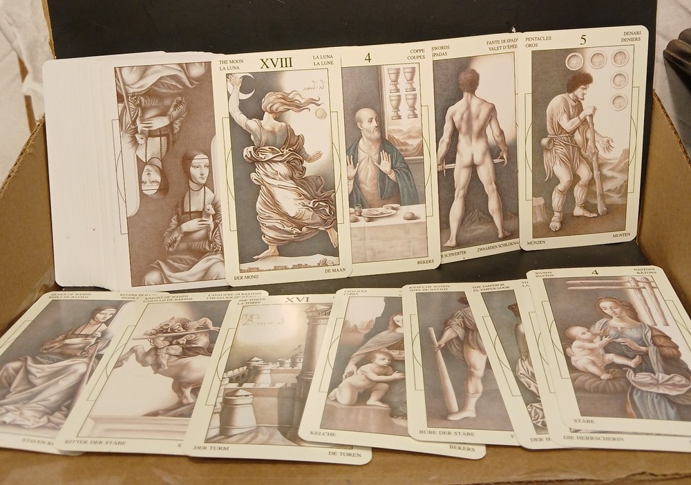 Da Vinci Tarot Lo Scarabeo Deck