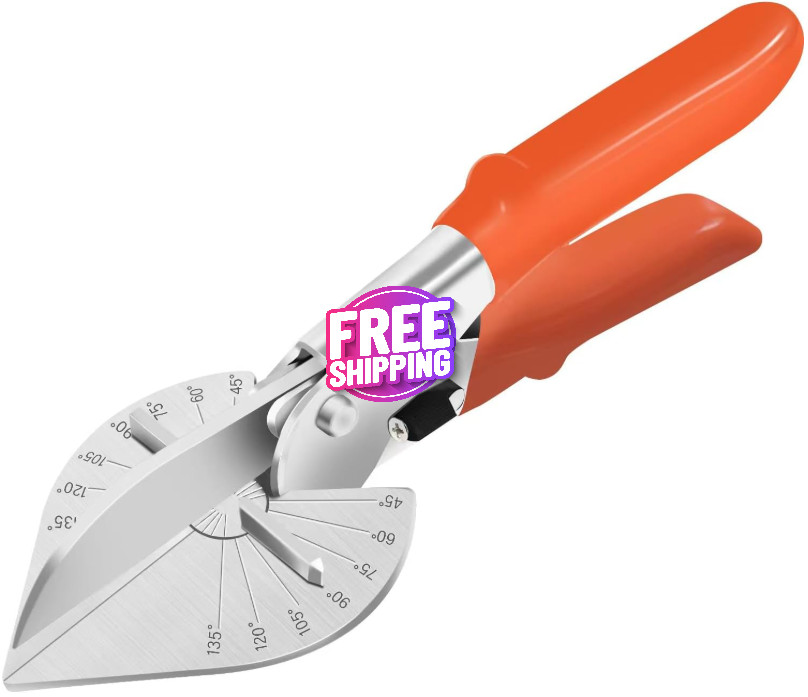 Cortadora de ingletes multiángulo Sharp, ajustable de 45° a 135° NEUVO