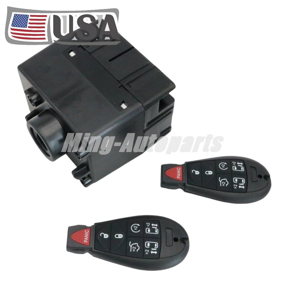 For 09-12 Dodge Ram 1500 Wireless Ignition WIN Module Node -Programmed w/Keys US