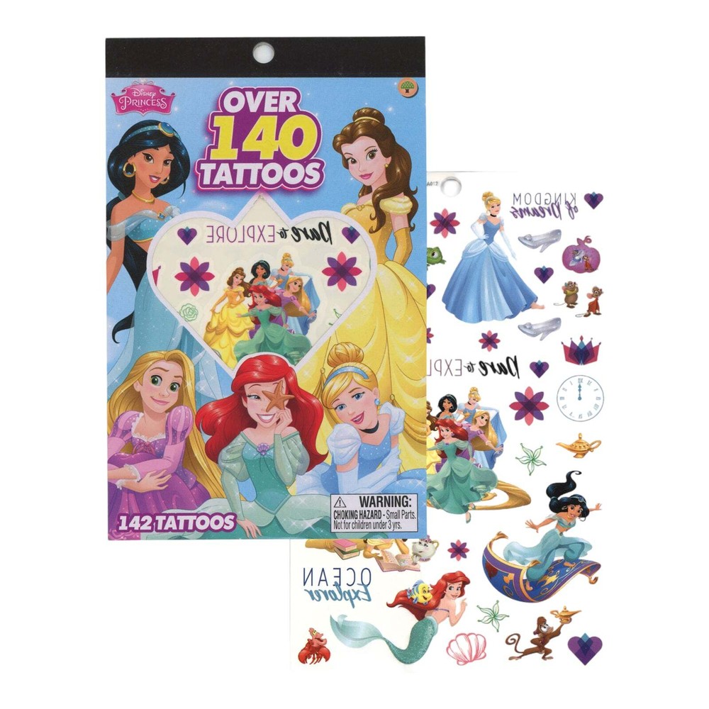 Princess 4 Sheet Tattoo Book