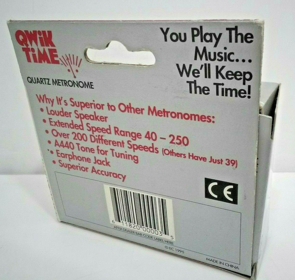 Qwik Time Quartz Metronome QT-3