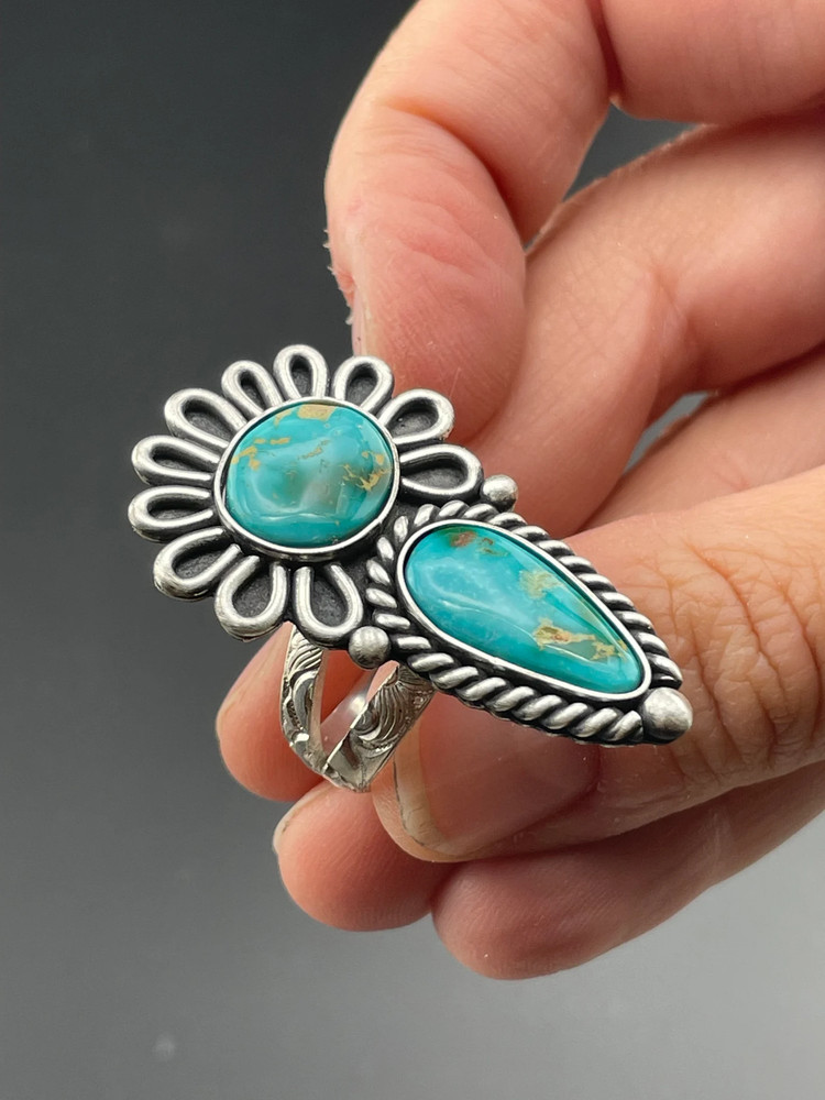 Turquoise ring made in your size