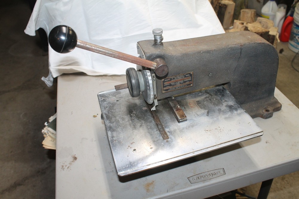 Geo T Schmidt NPDP6 Marking Machine - Working - READ description