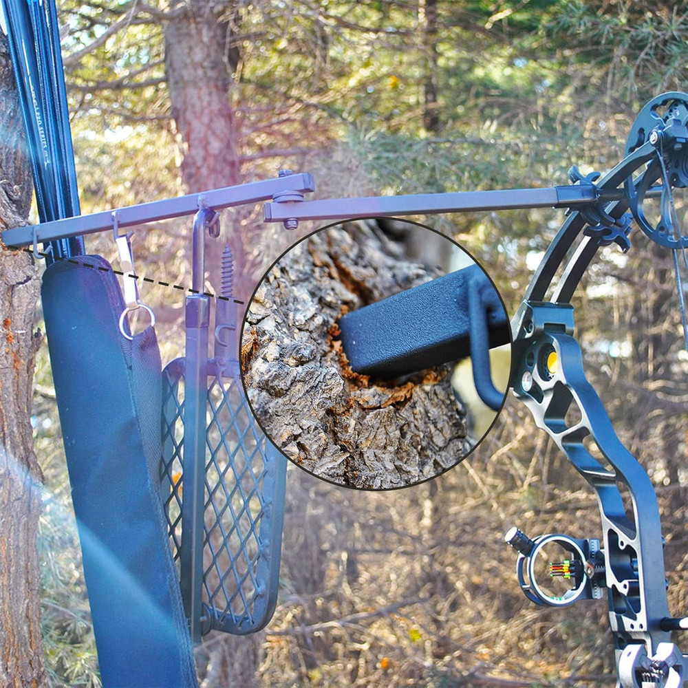 Tree Stand Bow Hanger Gear Holder Accessory Hook - Pack of 3