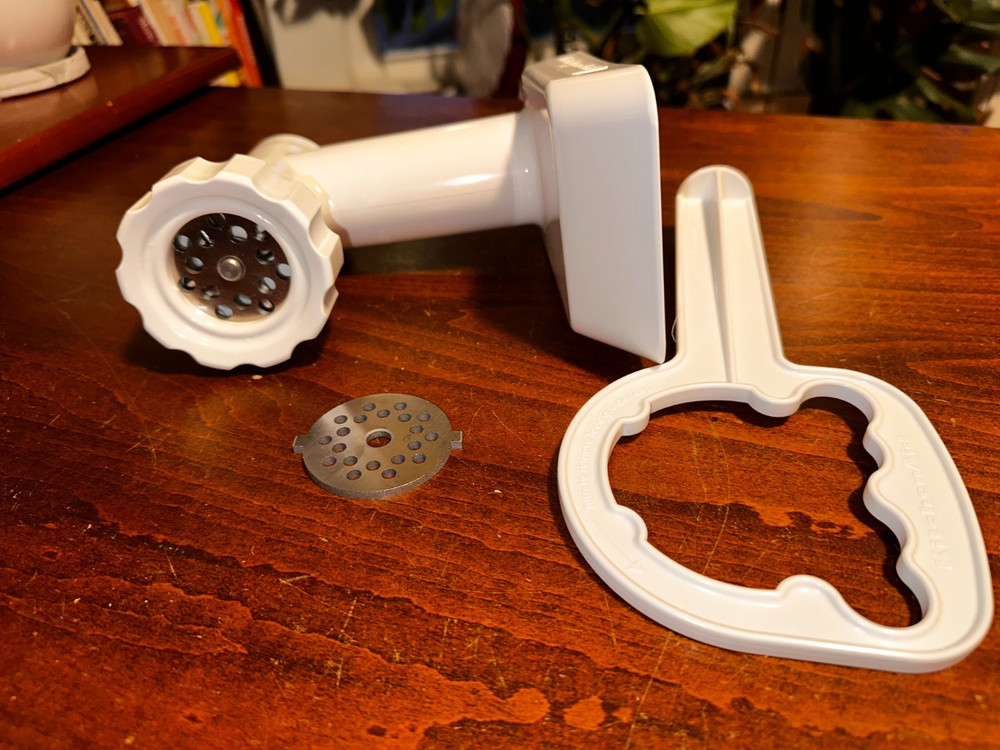 KitchenAid Stand Mixer Food Grinder Attachment