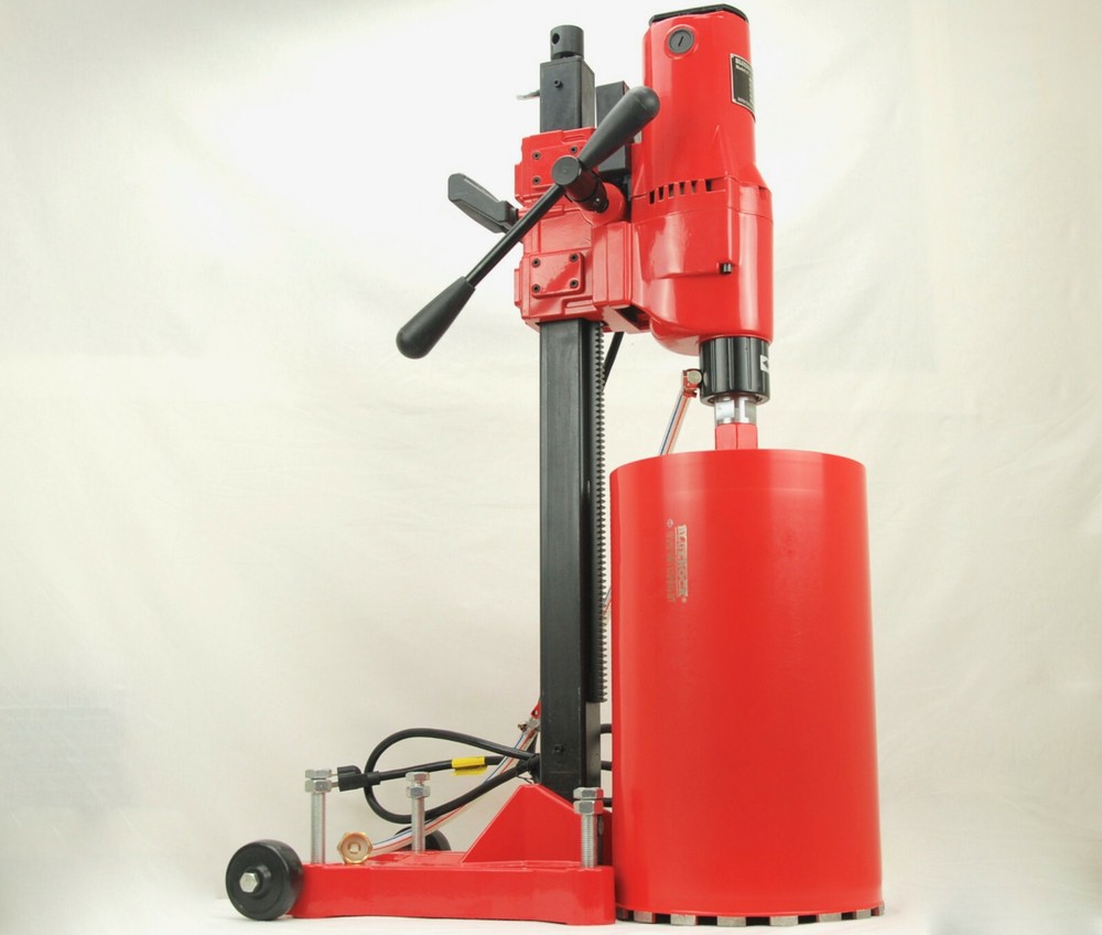 10Z1RB BLUEROCK ®  CONCRETE CORE DRILL 2 SPEED W/ ROLLING BASE STAND + 2 BITS