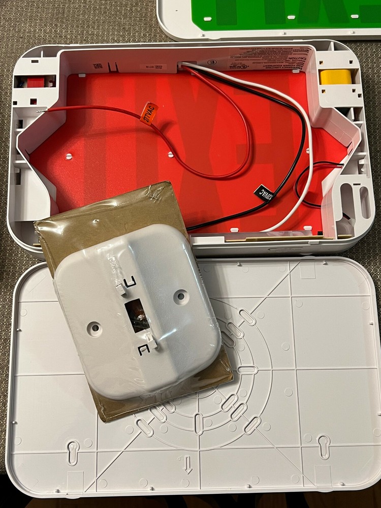 Hubbell Lighting Compass CER Trade Select LED Emergency EXIT Sign (Red or Green)