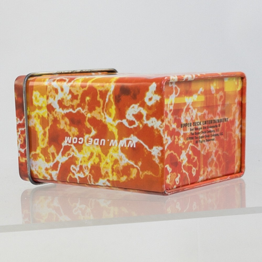 Upper Deck - Storage Tin - Orange (2004) *LOOSE - NON-MINT*