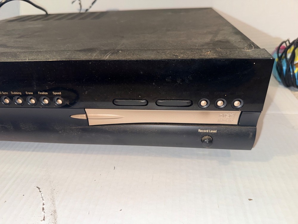 Harman Kardon CDR 20 Dual CD Player, Recorder - Untested, No Remote