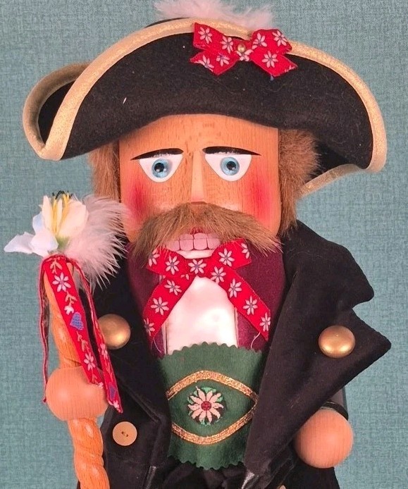 STEINBACH Wood 17" BAVARIAN NUTCRACKER Hand Made Germany