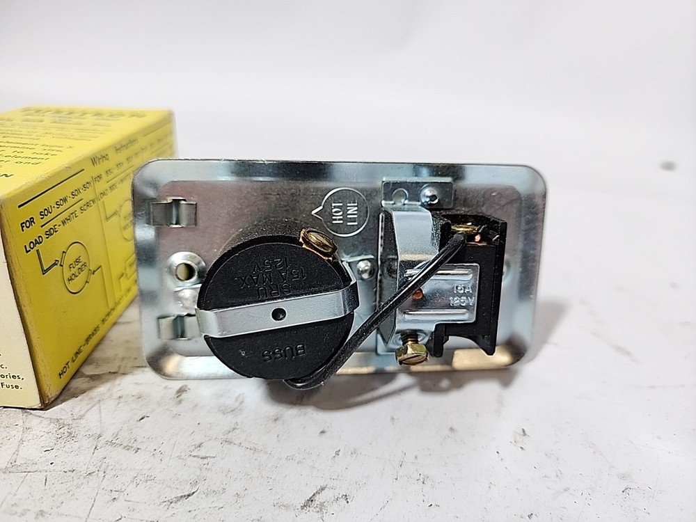 Fusetron Box Cover Unit Type SRU