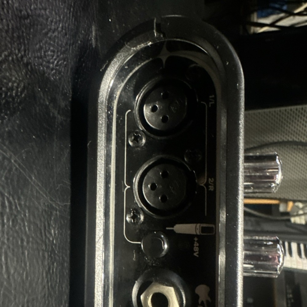 Line 6 UX2 USB Audio Interface, 2-Channel, XLR/Instrument Inputs, Phantom Power