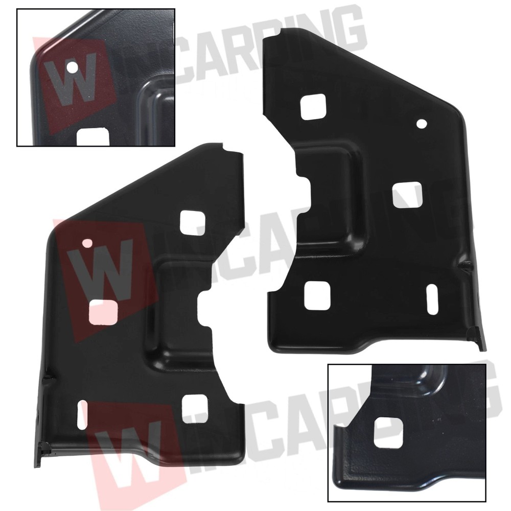 Front Bumper Support Mount Bracket Set For 2014-2015 Chevrolet Silverado 1500