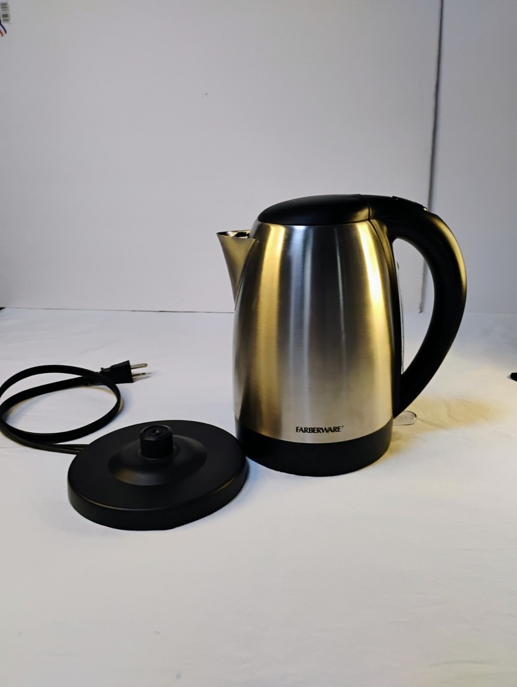 Farberware Electric Kettle 1.7 Liters Stainless Steel
