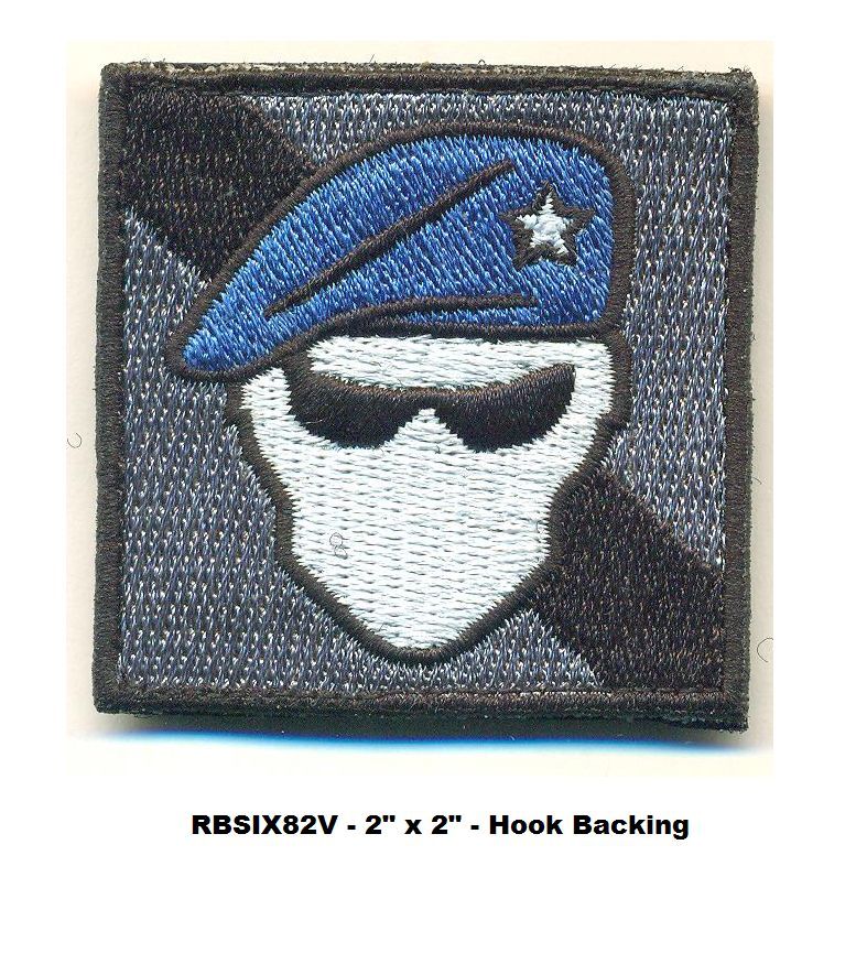 RAINBOW SIX OPERATION RECRUIT HOOK BACK PATCH - RBSIX82V