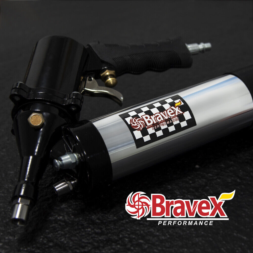 Professional Air Operated Grease Gun 14oz Automatic Continuous Cycle Pneumatic