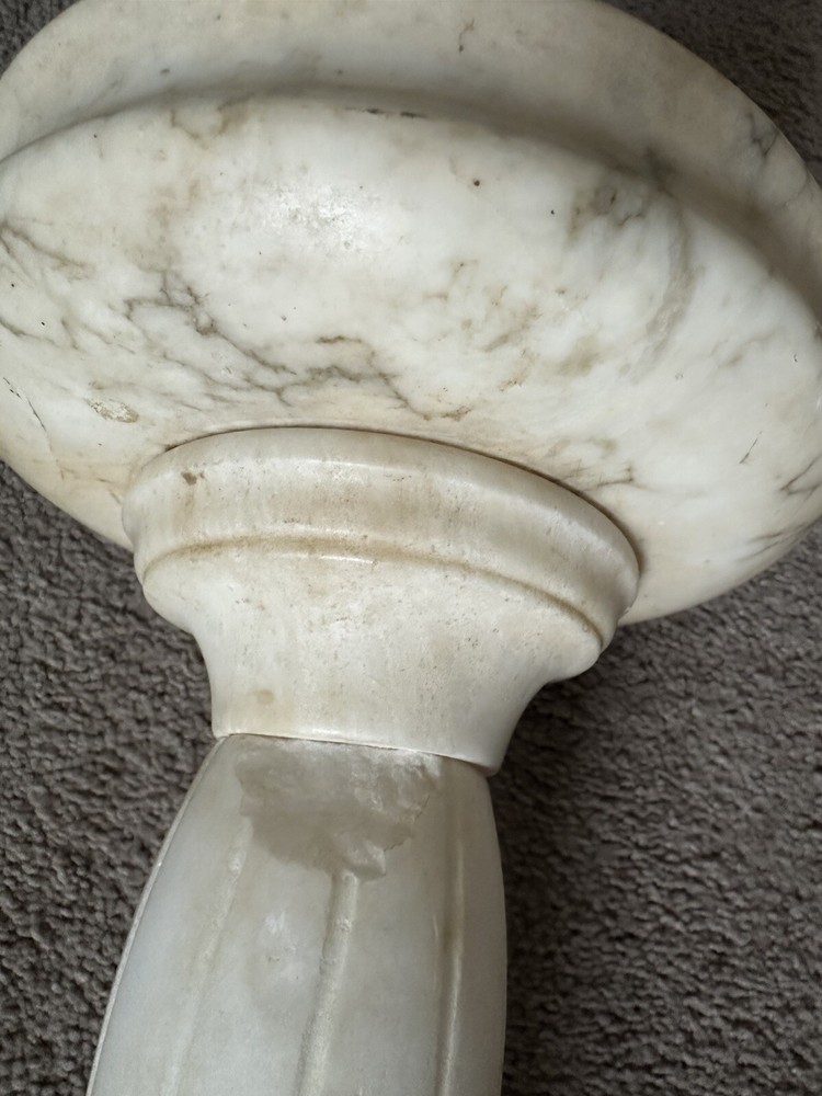 Vintage Marble Planter Stand