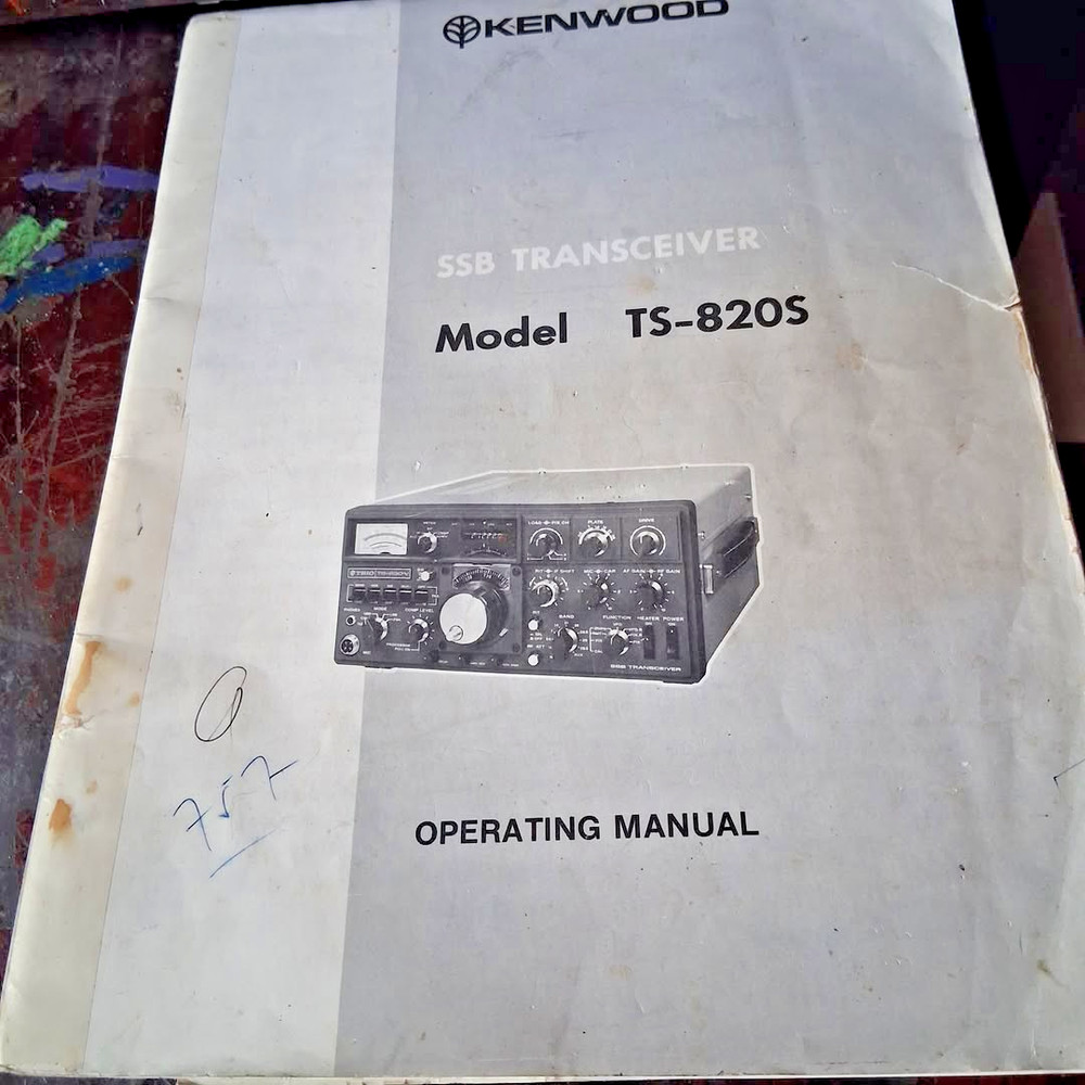 KENWOOD TS-820S INSTRUCTION MANUAL