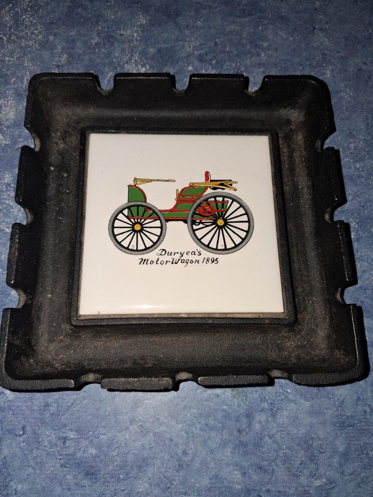 Vintage Duryea's Cast Iron Ash Tray