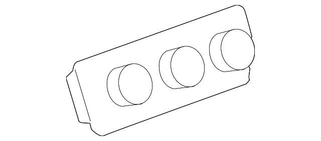 Genuine GM Dash Control Unit 23111245
