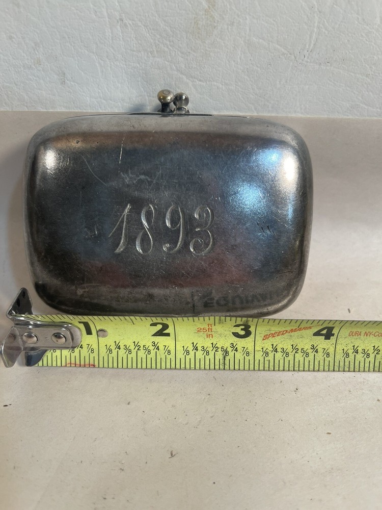Antique Victorian 1893 Vesta Case