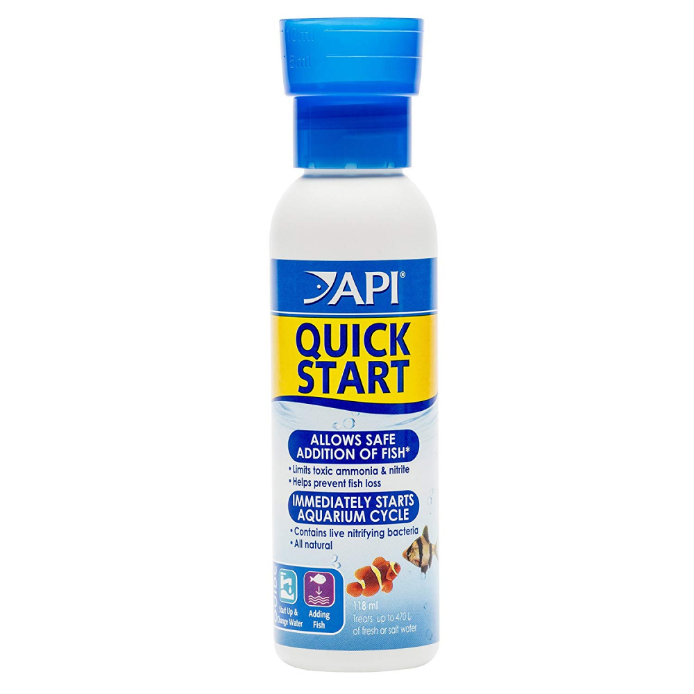 API QUICK START Nitrifying Aquarium Bacteria, Allows Instant Addition of Fish